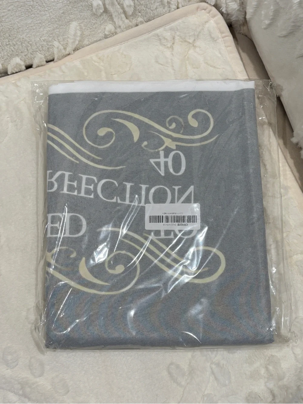 NWT - 40th Birthday Vinyl Black and Gold Party Backdrop - 7' x 5'
